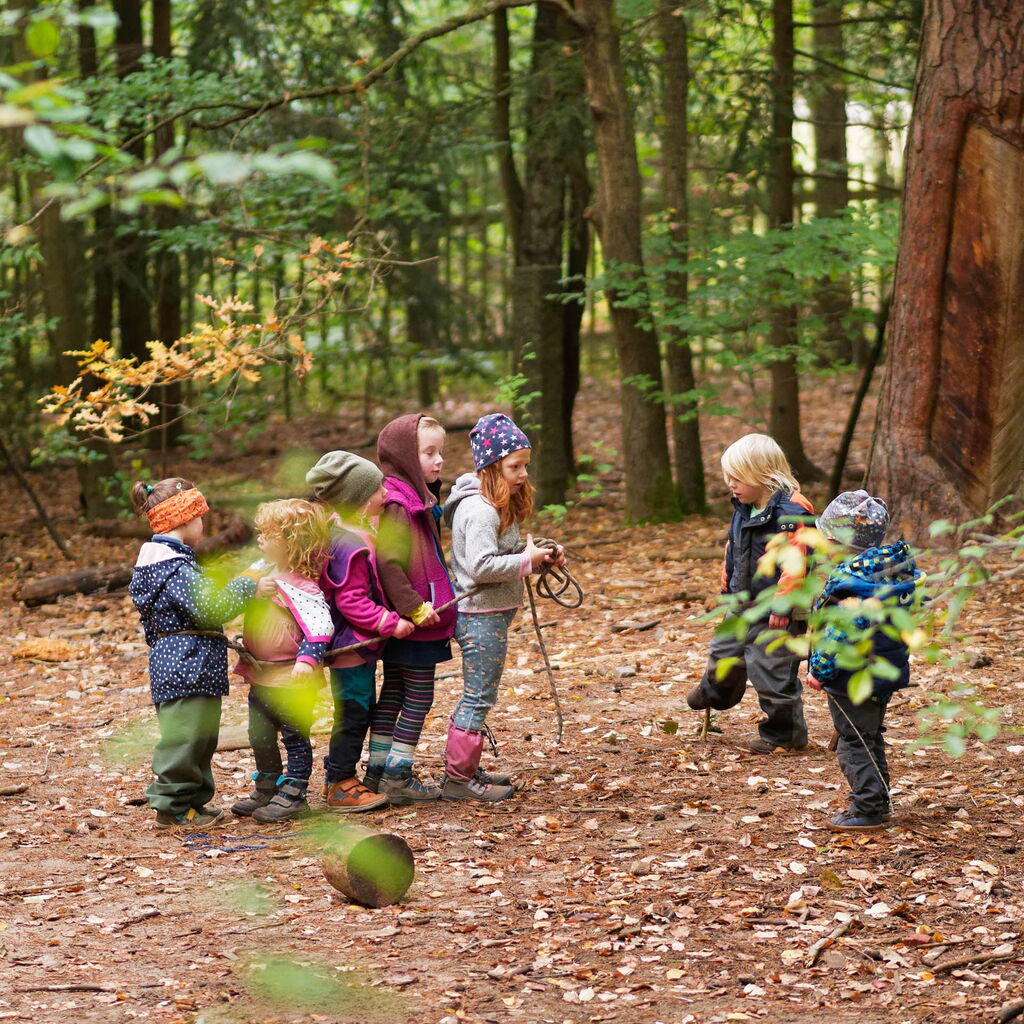 Lernen im Wald - Kinder